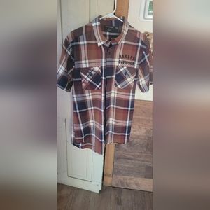 Harley Davison Mens Medium short sleeve shirt NWOT